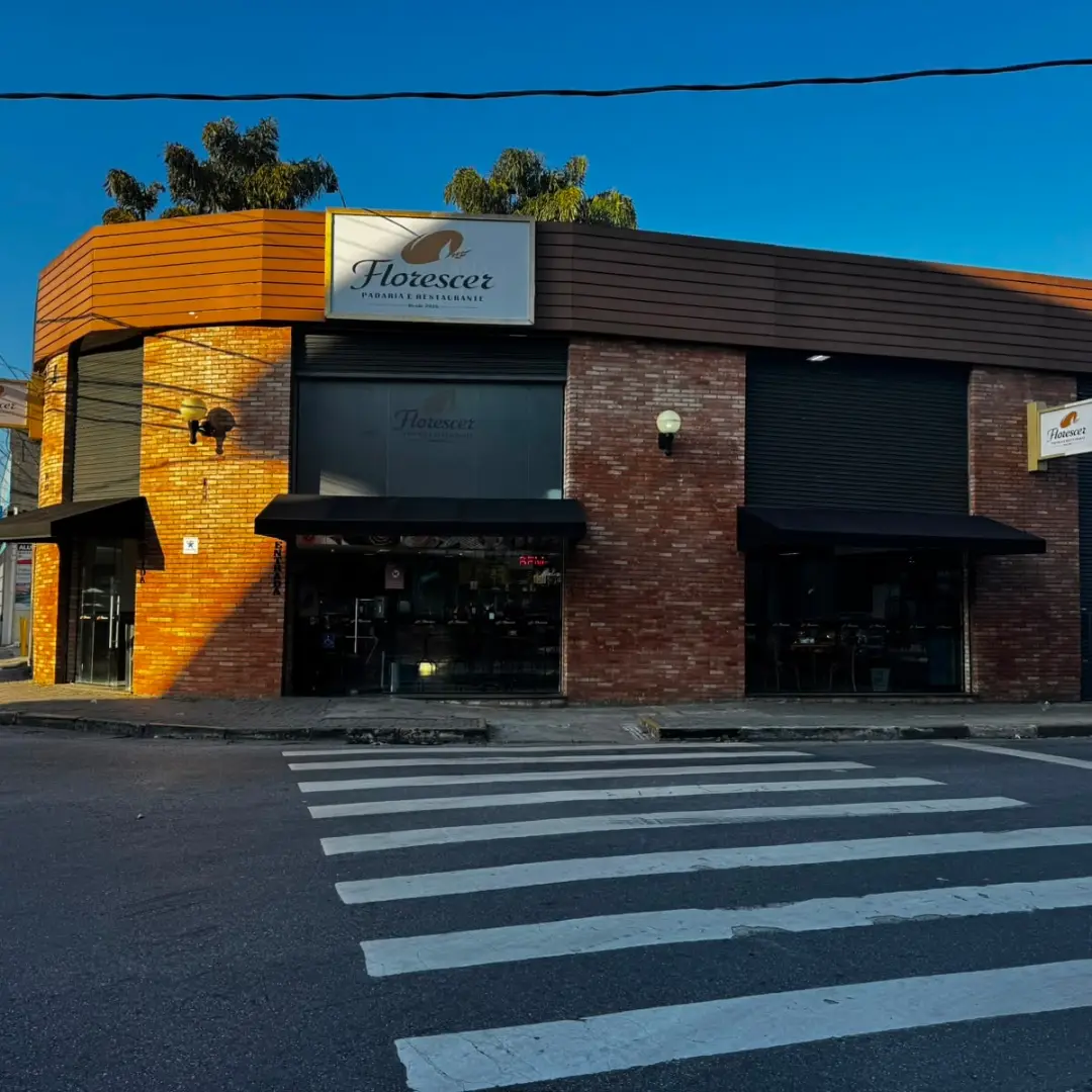 Fachada da Florescer Padaria e Restaurante